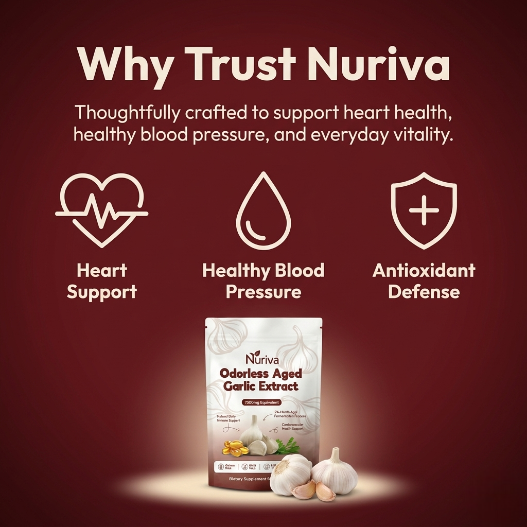 Aged Garlic Extract - 7500mg Odorless Softgels